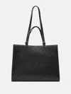 Guess Factory Forber Perforated Logo Carryall In Black