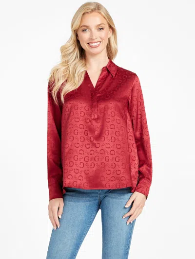 Guess Factory Garinda Logo Shirt In Multi