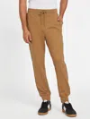 Guess Factory Genaro Logo-tape Joggers In Brown