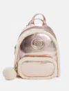Guess Factory Gina Sherpa Backpack In Multi