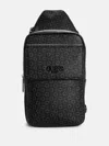 Guess Factory Gio Logo Men's Sling Bag In Multi