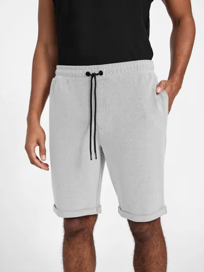 Guess Factory Giovanni Knit Shorts In Gray