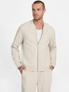 Guess Factory Giovanni Mock-neck Flight Jacket In Multi