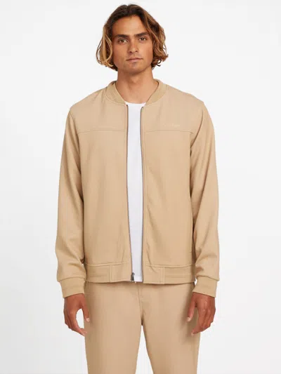 Guess Factory Giovanni Mock-neck Flight Jacket In Multi