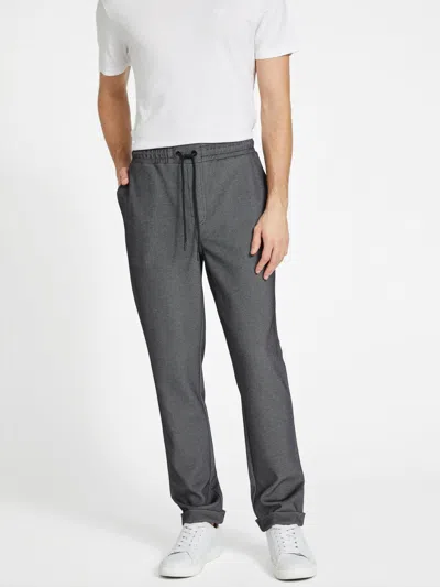 Guess Factory Giovanni Textured Joggers In Black