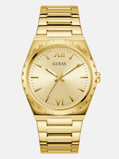 Guess Factory Gold-tone Analog Watch