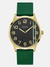 Guess Factory Gold-tone Analog Watch In Multi