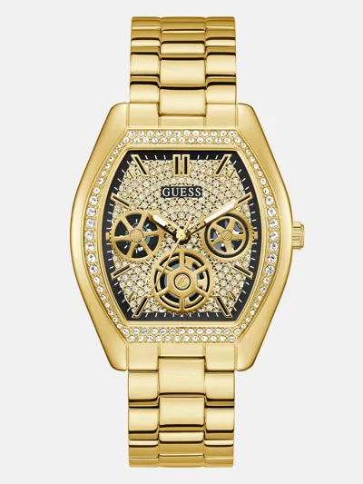 Guess Factory Gold-tone Multifunction Watch