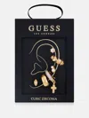 Guess Factory Gold-tone Stud And Huggie Hoop Earrings Box Set - 6 Pairs In Gold