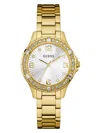 Guess Factory Gold-tone Watch In Multi