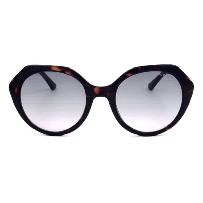 Guess Factory Green Gradient Geometric Ladies Sunglasses Gf6201 52p 55