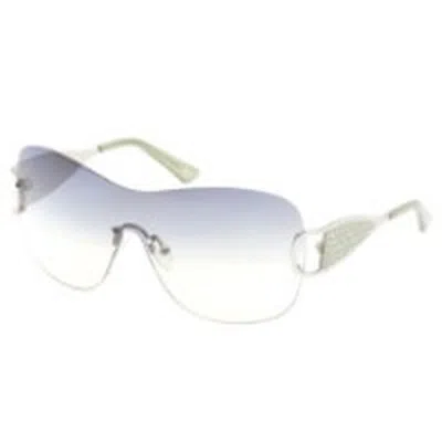 Guess Factory Green Grey Gradient Shield Ladies Sunglasses Go00038 10p 00