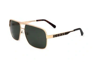 Guess Factory Green Navigator Men's Sunglasses Gf5069 32n 59