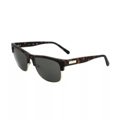Guess Factory Green Square Men's Sunglasses Gf00023 52n 56