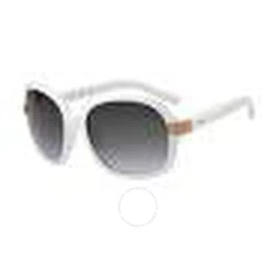 Guess Factory Grey Butterfly Ladies Sunglasses Gf0405 21w 59 In White