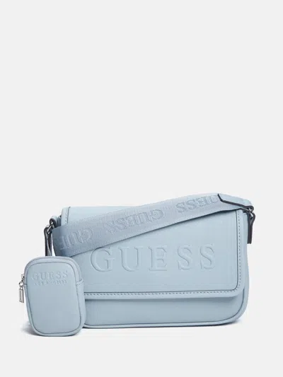 Guess Factory Haddington Mini Crossbody In Multi