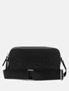 Guess Factory Haddington Mini Double-zip Crossbody In Black