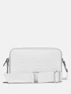 Guess Factory Haddington Mini Double-zip Crossbody In White