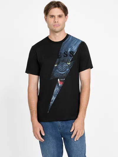 Guess Factory Harley Panther Bolt Tee