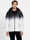 Guess Factory Harrison Ombre Puffer Jacket In Multi