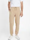 Guess Factory Harvey Logo Joggers In Beige