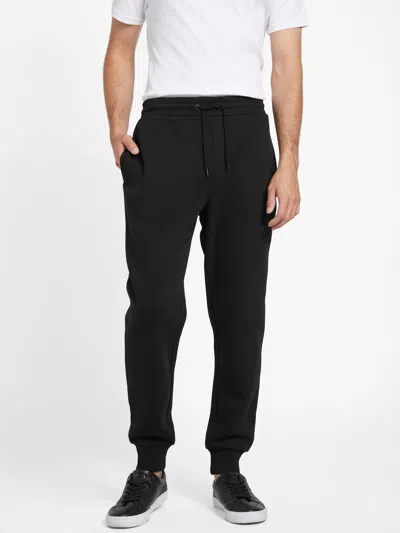 Guess Factory Harvey Logo Joggers In Black
