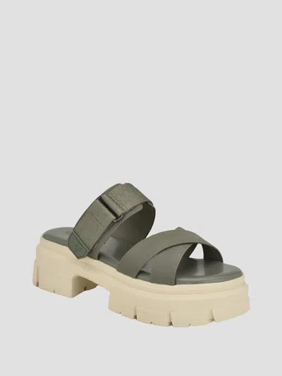 Guess Factory Harvey Sporty Slides In Grey