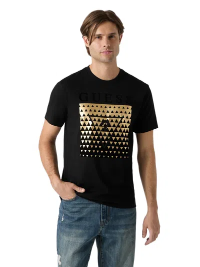 Guess Factory Hassan Logo T-shirt In Black