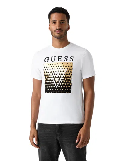 Guess Factory Hassan Logo T-shirt In White