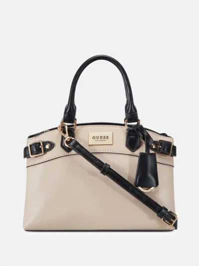 Guess Factory Hayworth Small Satchel In Multi