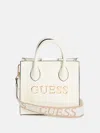 Guess Factory Irvington Mini Tote In White