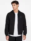Guess Factory Isaac Full-zip Hoodie In Black