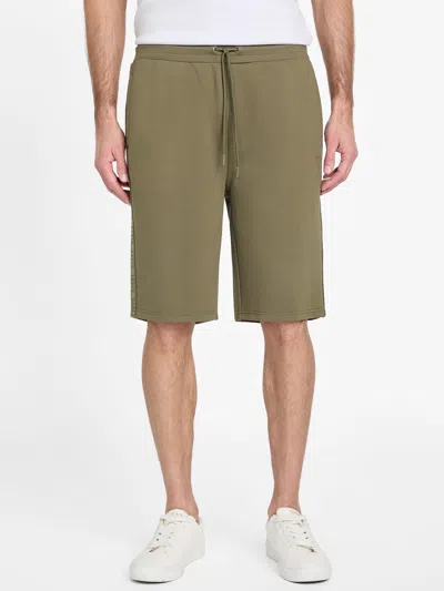 Guess Factory Ismael Logo-tape Color-block Shorts