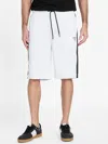 Guess Factory Ismael Logo-tape Color-block Shorts