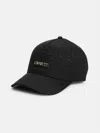 Guess Factory Jacquard Logo Baseball Hat In Black