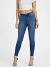 Guess Factory Jaden Sculpt Mid-rise Skinny Jeans In Multi