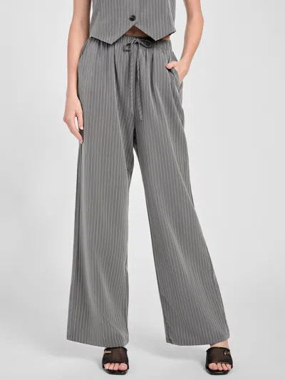 Guess Factory Jemma Striped Pants In Multi