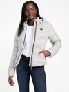 Guess Factory Juli Hooded Jacket In Grey