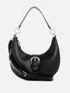 Guess Factory Kaline Shoulder Bag In Black