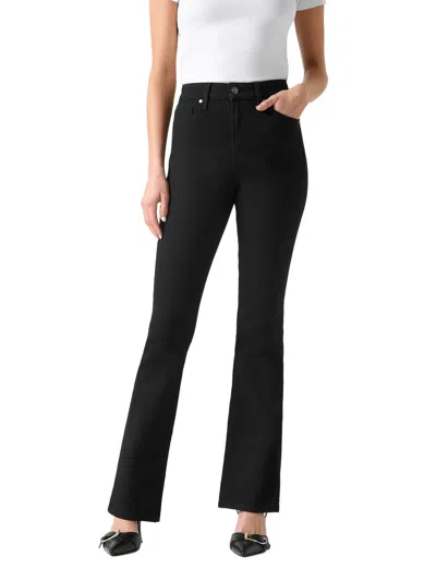 Guess Factory Kalley Bootcut Jeans In Black