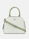 GUESS FACTORY KAMRI LOGO MINI DOME SATCHEL