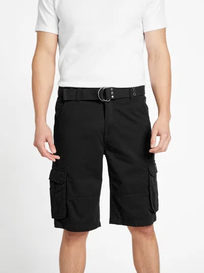 Guess Factory Karl Cargo Shorts In Black