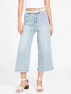 Guess Factory Kassandra Crop Wide Leg Jeans