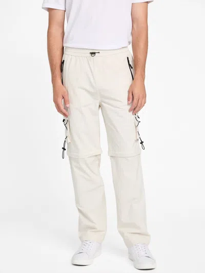 Guess Factory Kayden Zip-off Convertible Pants In Multi