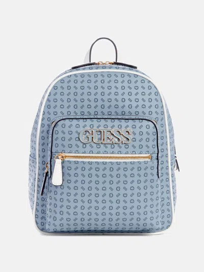 Guess Factory Kenova Backpack In Blue