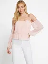 GUESS FACTORY KIANNA CHIFFON TOP