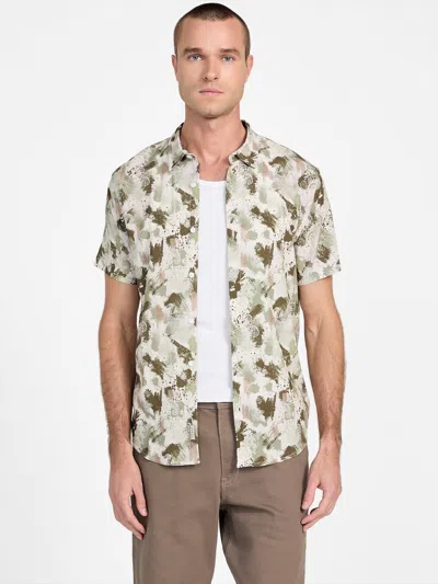 Guess Factory King Short-sleeve Shirt In Green