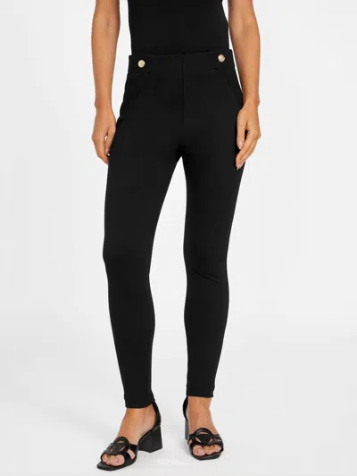 Guess Factory Kora Sailor Leggings In Black