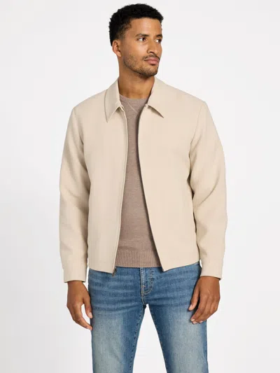 Guess Factory Kristoff Textured Zip Blazer In Multi