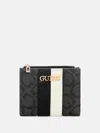 Guess Factory Kyrie Logo Id Wallet In Gray